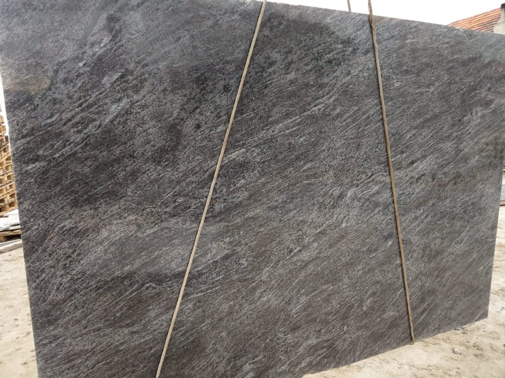 granit Orion Vizag Blue India płyta granitowa niebiesko grafitowa